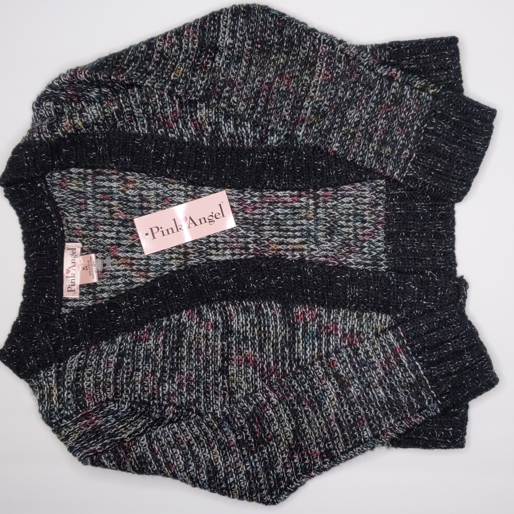 Pink Angel Cardigan Size M 5-6